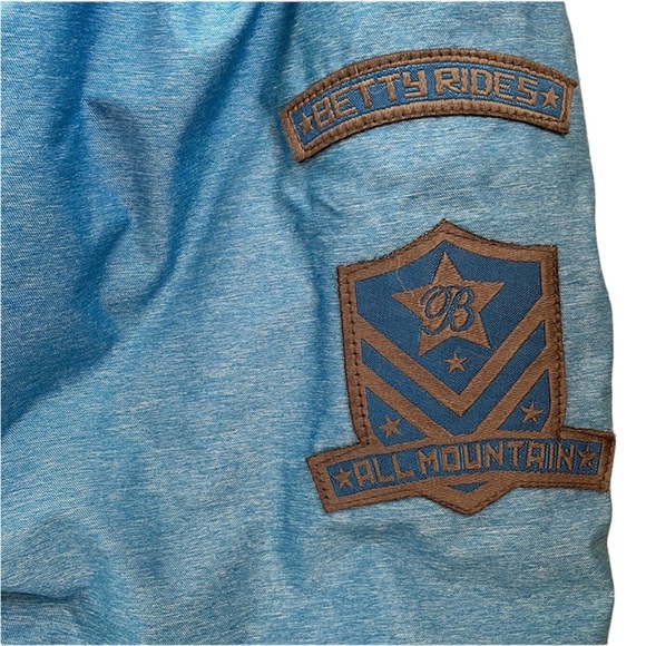 Betty Rides blue Snowboarding Jacket - Picture 4 of 14